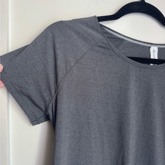 All in Motion Charcoal Short Sleeve Tee - Picture 2 of 4